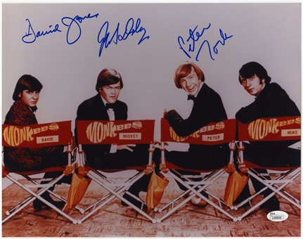 The Monkees Band Autographed Photograph (JSA)